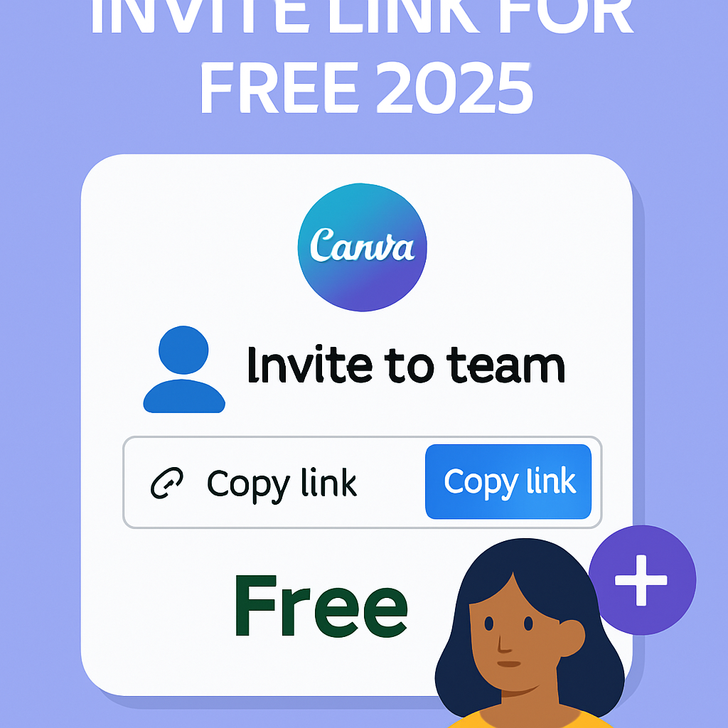Canva Pro Team Invite Link for Free 2025